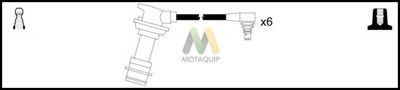 Комплект проводов зажигания MOTAQUIP LDRL1545 для TOYOTA SUPRA