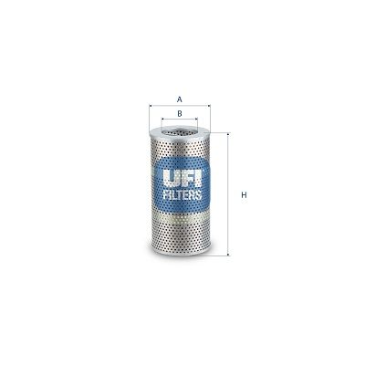 Hydraulisch filter (patroon) past: AG CHEM 554  ATLAS 365  CASE IH 5140, 621, 780 C  CHAMPION 710, 710A  CLARK 475C  COMPAIR RO370  HITACHI EX165W  HYUNDAI 17, 740-3, 740TM-3, 750, 750TM, R170W-3