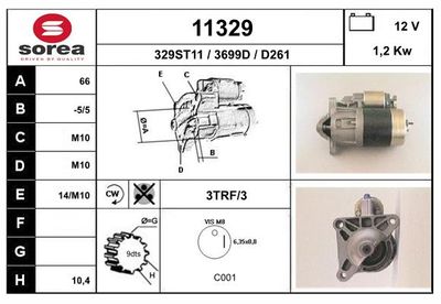 STARTER EAI 11329