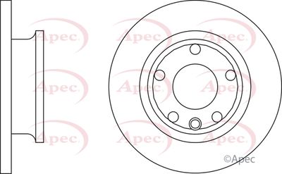 Brake Disc APEC DSK591