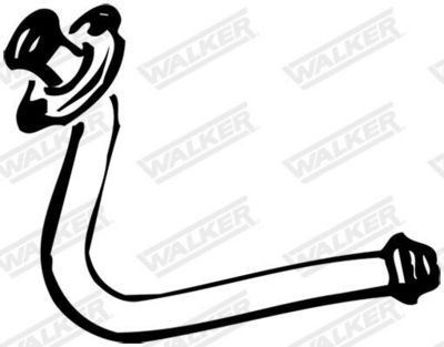 ABGASROHR WALKER 15973 8