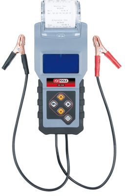 KS Tools - Digitálna skúšačka autobatérií s integrovanou tlačiarňou 12V