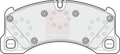 APEC Brake Pad Set, disc brake PAD1670B