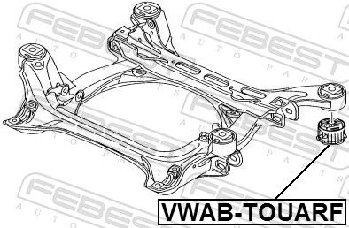 SUPORT AX FEBEST VWABTOUARF 1