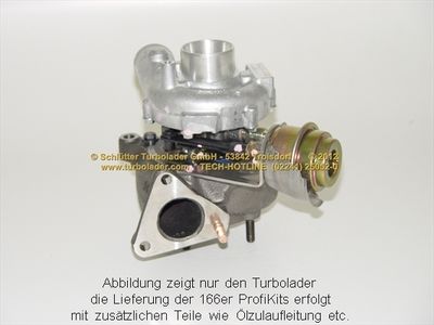 LADER AUFLADUNG SCHLÜTTER TURBOLADER 16600560 3