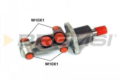 Главный тормозной цилиндр BREMSI PB0616 для AUDI 80