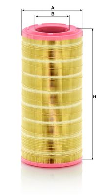 Luchtfilter (patroon) past: MAN LION´S CITY E1856LOH01/E1856LOH02 04.18-