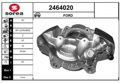 BREMSSATTEL EAI 2464019