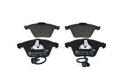 BREMSBELAGSATZ SCHEIBENBREMSE ATE 13046072012 2