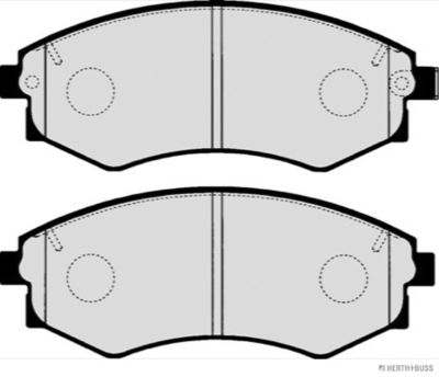 SET PLACUTE FRANA FRANA DISC Herth+Buss Jakoparts J3600517 1