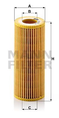 Масляный фильтр MANN-FILTER HU 721/4 x для BMW 6