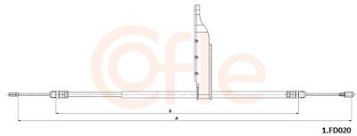 CABLU FRANA DE PARCARE