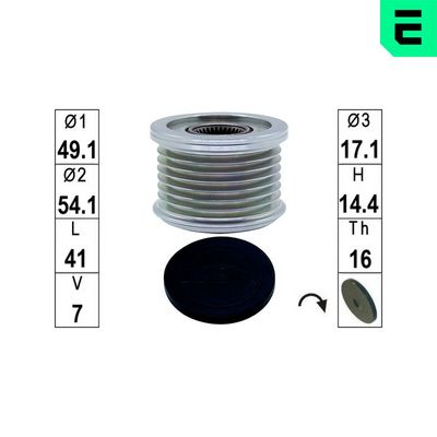 механизъм за свободен ход на генератор ERA ZN5769