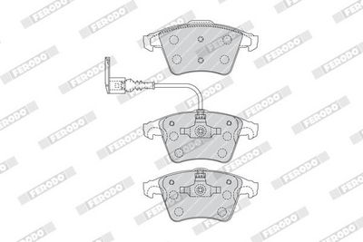 BREMSBELAGSATZ SCHEIBENBREMSE