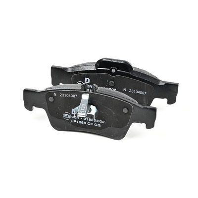 Remblokken set Achter , past: MERCEDES CLS (C218), CLS (C219), CLS SHOOTING BRAKE (X218), E T-MODEL (S211), E T-MODEL (S212), E (VF211), E (W211), E (W212), S (C215), S (C216) 1.6-5.5 10.98-12.17