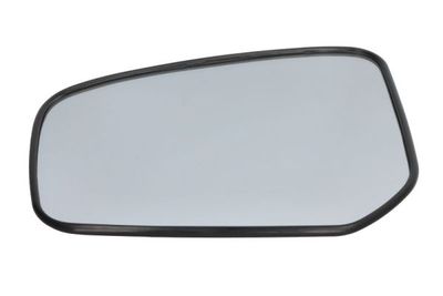 Zijspiegel glas Links (in reliëf) past: MITSUBISHI SPACE STAR, SPACE STAR HB 04.12-
