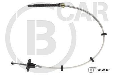 Трос, механическая коробка передач B CAR 001VW407 для VW CORRADO