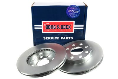 спирачен диск BORG & BECK BBD4858