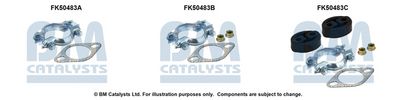 Монтажен комплект, изпускателна тръба BM Catalysts FK50483