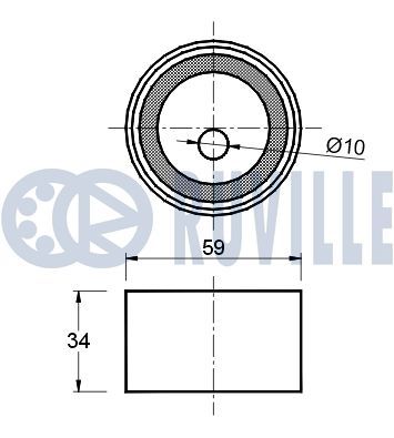 ROLA INTINZATOR CUREA DISTRIBUTIE RUVILLE 541166 1