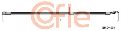 Тормозной шланг COFLE 92.BH.DH003 для DAIHATSU TERIOS