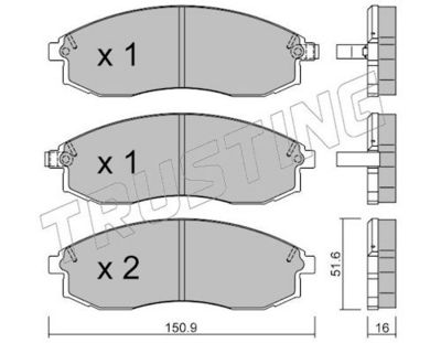 SET PLACUTE FRANA FRANA DISC