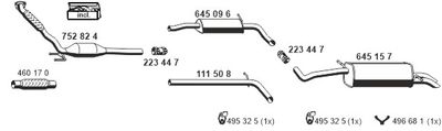 SISTEM DE ESAPAMENT ERNST 190028