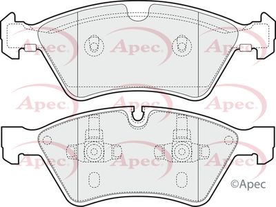 Brake Pad Set APEC PAD1441