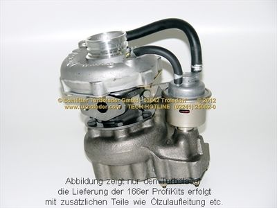 LADER AUFLADUNG SCHLÜTTER TURBOLADER 16602130 5