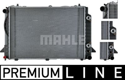Радиатор, охлаждение двигателя MAHLE CR 416 000P для AUDI CABRIOLET