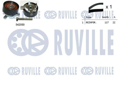 RUVILLE 550304 Комплект ГРМ  для MAZDA 2 (Мазда 2)