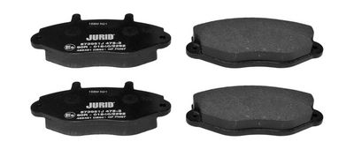 BREMSBELAGSATZ SCHEIBENBREMSE