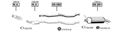 Układ wydechowy ASMET CI091015