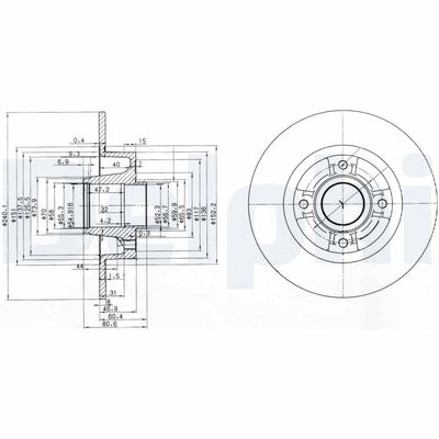 Brake Disc BG3888