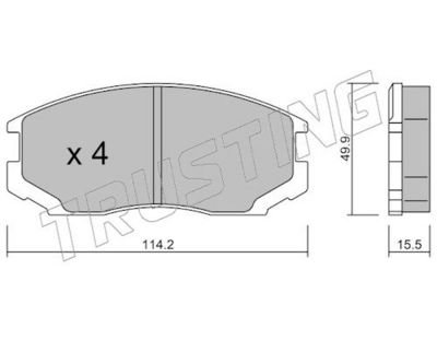 SET PLACUTE FRANA FRANA DISC