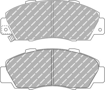 BREMSBELAGSATZ SCHEIBENBREMSE