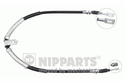 Тросик, cтояночный тормоз NIPPARTS J18953 для NISSAN CABSTAR