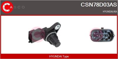 SENZOR POZITIE AX CU CAME CASCO CSN78D03AS