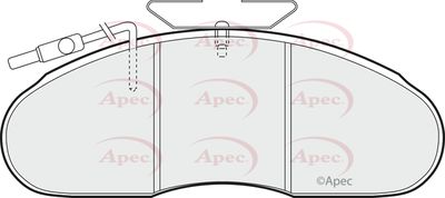 Brake Pad Set APEC PAD838