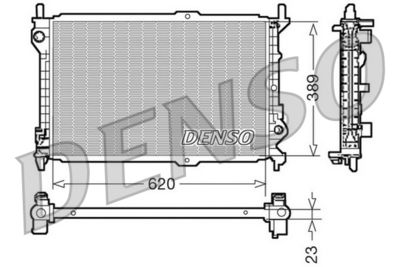 DENSO DRM10107 Крышка радиатора  для FORD TRANSIT (Форд Трансит)