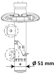 AMORTIZOR KYB 3348013 1