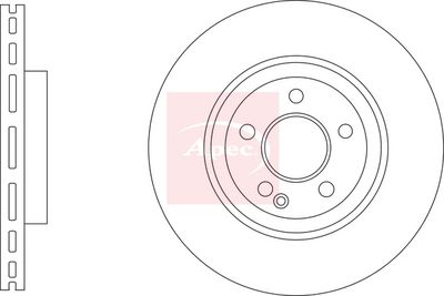 APEC Brake Disc DSK3431