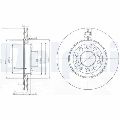 Brake Disc BG3995