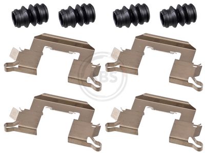 Priedų komplektas, diskinių stabdžių trinkelės