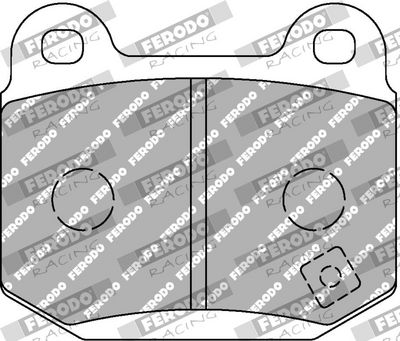 BREMSBELAGSATZ SCHEIBENBREMSE FERODO RACING FCP1562W 1