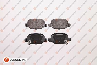 Комплект тормозных колодок, дисковый тормоз EUROREPAR 1639370580 для FIAT PANDA