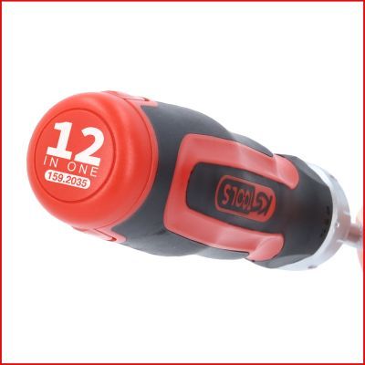Ks Tools - Račňový bitový skrutkovač 12 v 1
