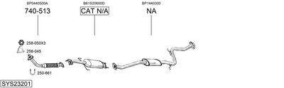 BOSAL Система выпуска ОГ