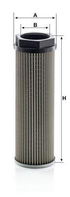 Hydraulisch filter (patroon) past: URSUS 7524, 6024  ARMATRAC 1104  BASAK 2090, 2100, 2110  BOBCAT 360, 470  CLAAS 310 C, 310 CL, 310 CX, 320 C, 320 CL, 320 CX, 330 C, 330 CL, 330 CX, 340 C