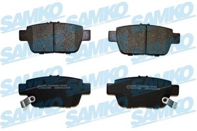 Комплект тормозных колодок, дисковый тормоз SAMKO 5SP2212 для HONDA RIDGELINE